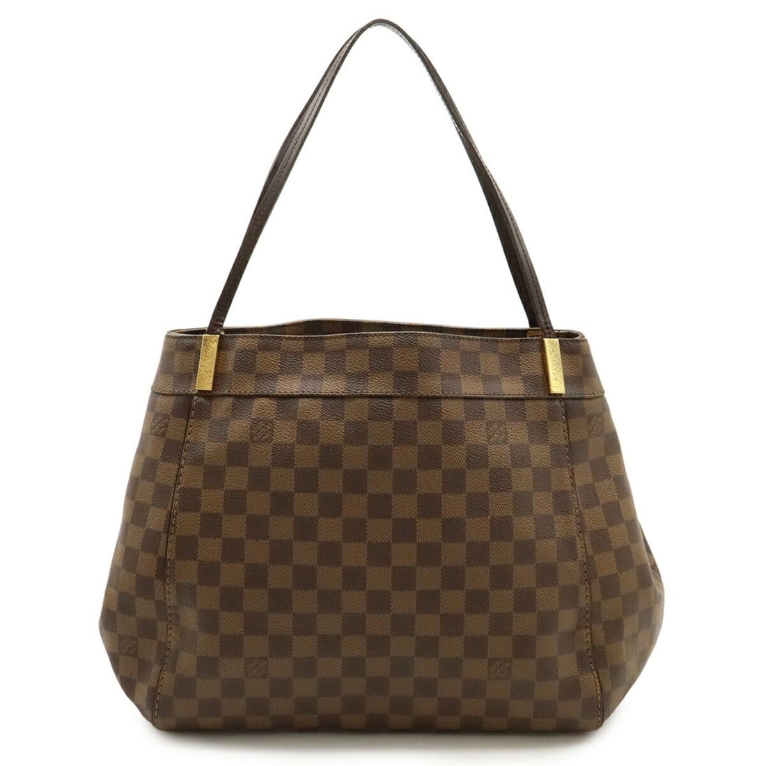 LOUIS VUITTON Damier Marble Reborn GM Tote Bag Shoulder N41214: --- Catalog ---Category: SizeWeight: 730g / 1.6lb.Size (HxWxD): 30.5cm x 47cm x 15cm / 12'' x 18.5'' x 5.9''Category: DesignType: Shoulder bag, Tote bagColor: BrownGender: WomenMaterial: PVC Category: