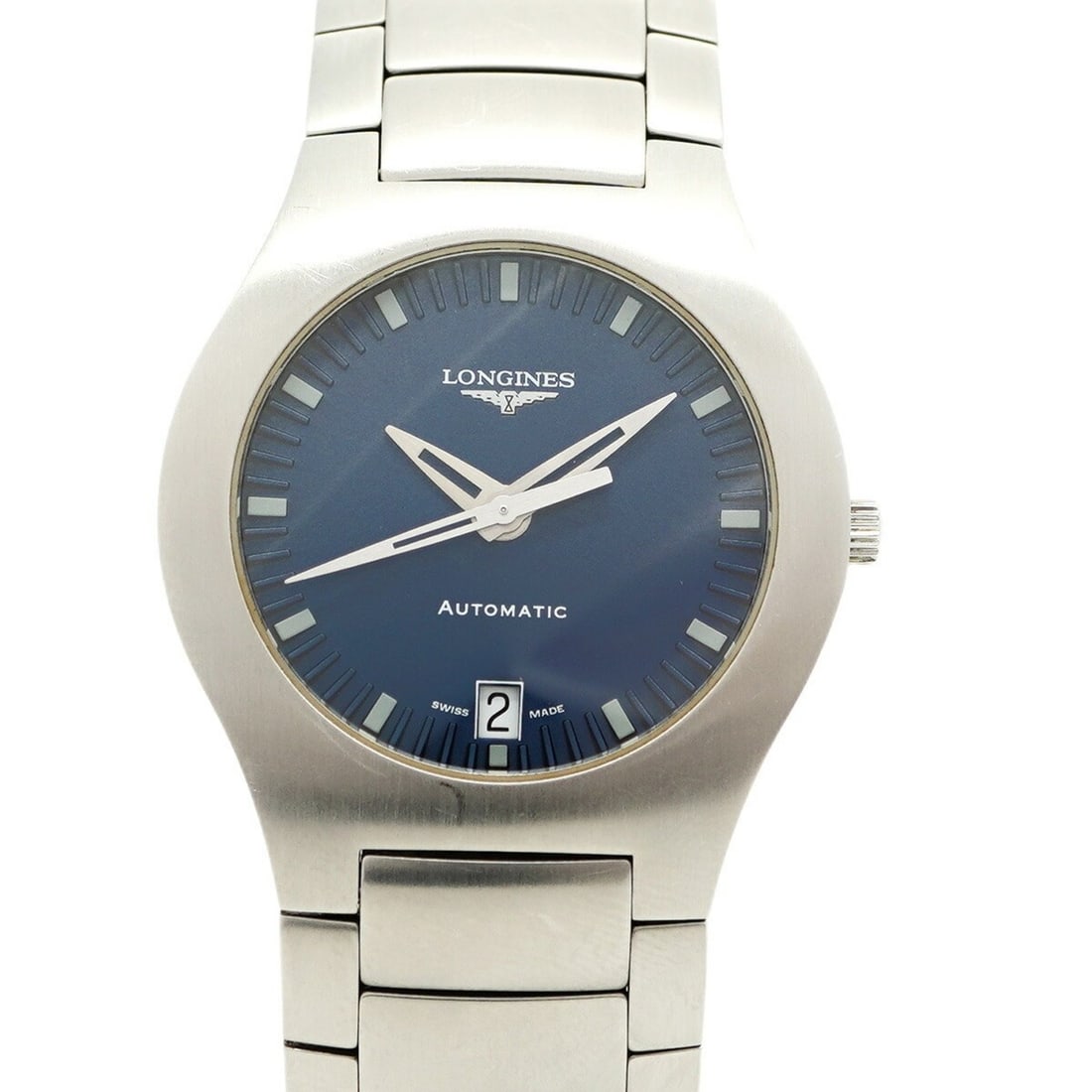 Longines Opposition Date L3.623.4 Navy Dial Men's Watch: --- Catalog ---Category: SizeWrist Size: 17cm / 6.69''Case Diameter: 36mm / 1.42''Category: DesignType: WristwatchGender: MenColor (Dial): NavyMaterial (Band): Stainless steelCategory: GeneralMPN: L3.