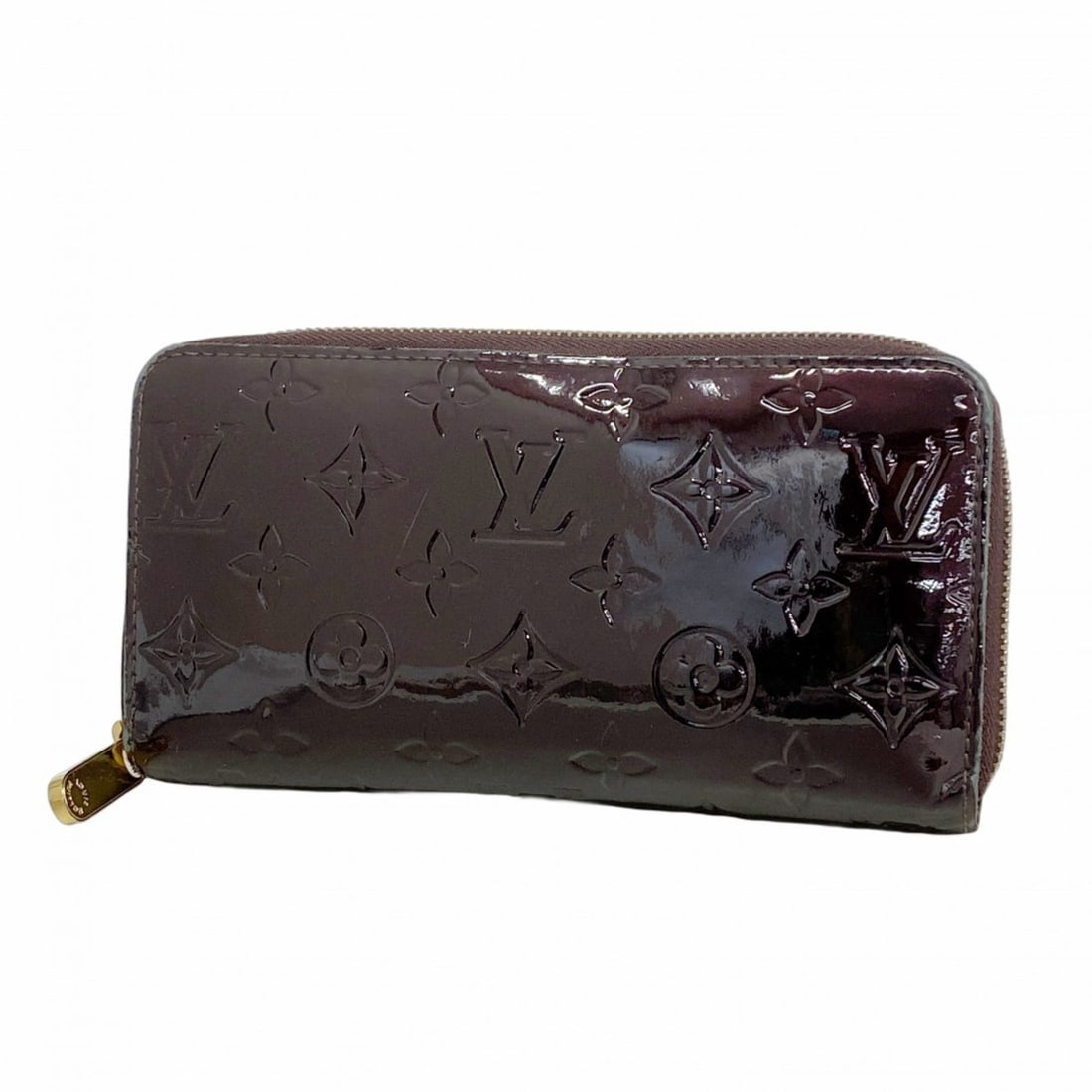 Louis Vuitton Vernis Zippy Wallet M93522 Amaranth Women's P1868134 (1 of 13)
