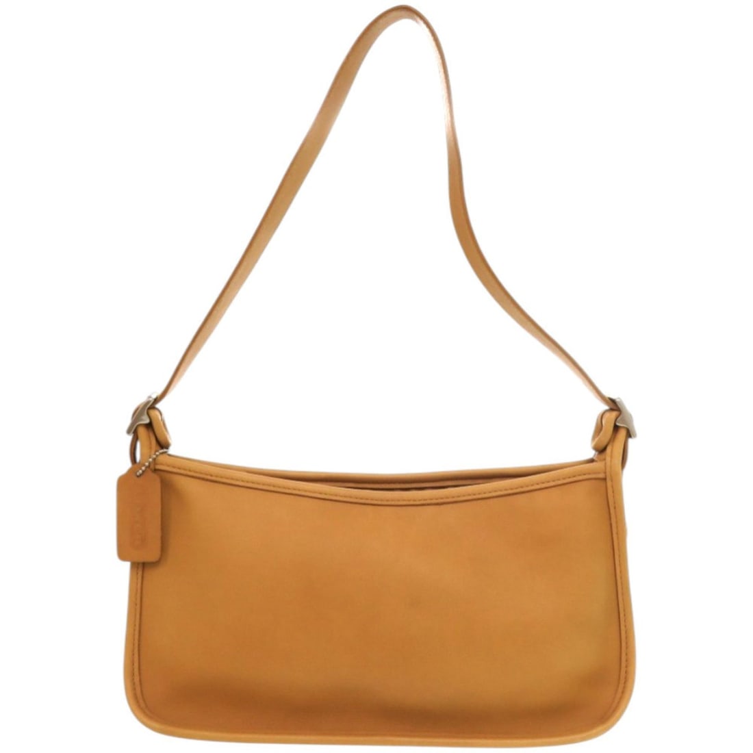 Coach one-shoulder bag, shoulder arm 9071, leather, beige, 1453, COACH: --- Catalog ---Category: SizeSize (HxWxD): 17cm x 31.5cm x 8.3cm / 6.69'' x 12.4'' x 3.26''Category: DesignType: Shoulder bagColor: BeigeGender: WomenMaterial: Leather Hardware Color: SilverCategory: