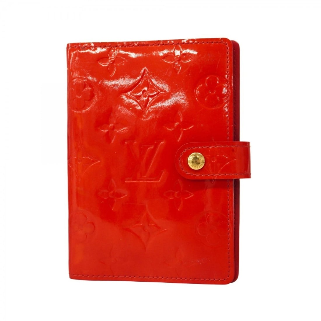 Louis Vuitton Vernis Agenda PM Notebook Cover R21003 Rouge Women's (1 of 11)