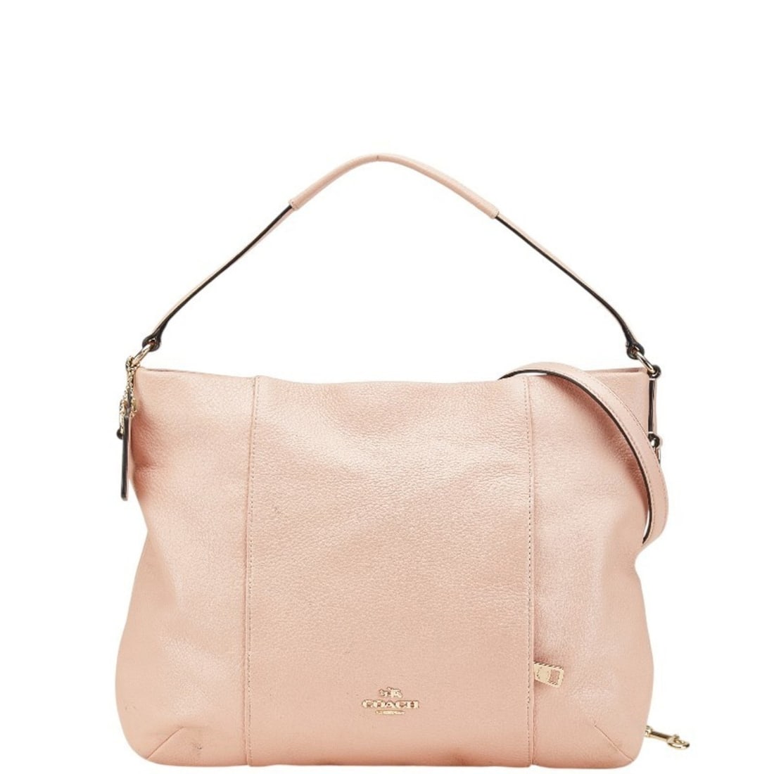 Coach 2-Way Handbag/Shoulder Bag F35809 Pink Leather Women's COACH: --- Catalog ---Category: SizeSize (HxWxD): 28cm x 32cm x 7cm / 11.02'' x 12.59'' x 2.75''Category: DesignType: Handbag, Shoulder bagColor: PinkGender: WomenMaterial: Leather Category: GeneralMPN: F358