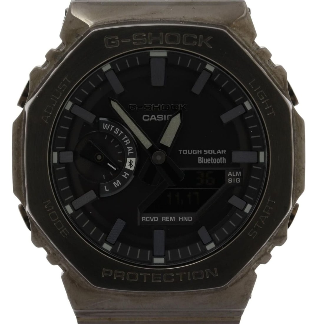 CASIO GSHOCK FULL METAL 2100 Series GMB2100BD1AJF Men's Watch, Black, Stainless Steel: --- Catalog ---Category: SizeWrist Size: 16cm / 6.29''Case Diameter: 44.4mm / 1.75''Category: DesignType: WristwatchGender: MenColor (Dial): BlackMaterial (Band): Stainless steelMaterial (Case): Stain