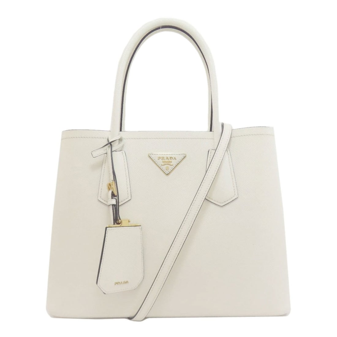 Prada 1BG887 Double Medium 2-Way Tote Bag Saffiano Women's PRADA: --- Catalog ---Category: SizeSize (HxWxD): 23cm x 31.5cm x 14.5cm / 9.05'' x 12.4'' x 5.7''Strap Length: 120cm - 131cm / 47.24'' - 51.57''Handle Length: 32cm / 12.59''Category: DesignType: Tote bagCol