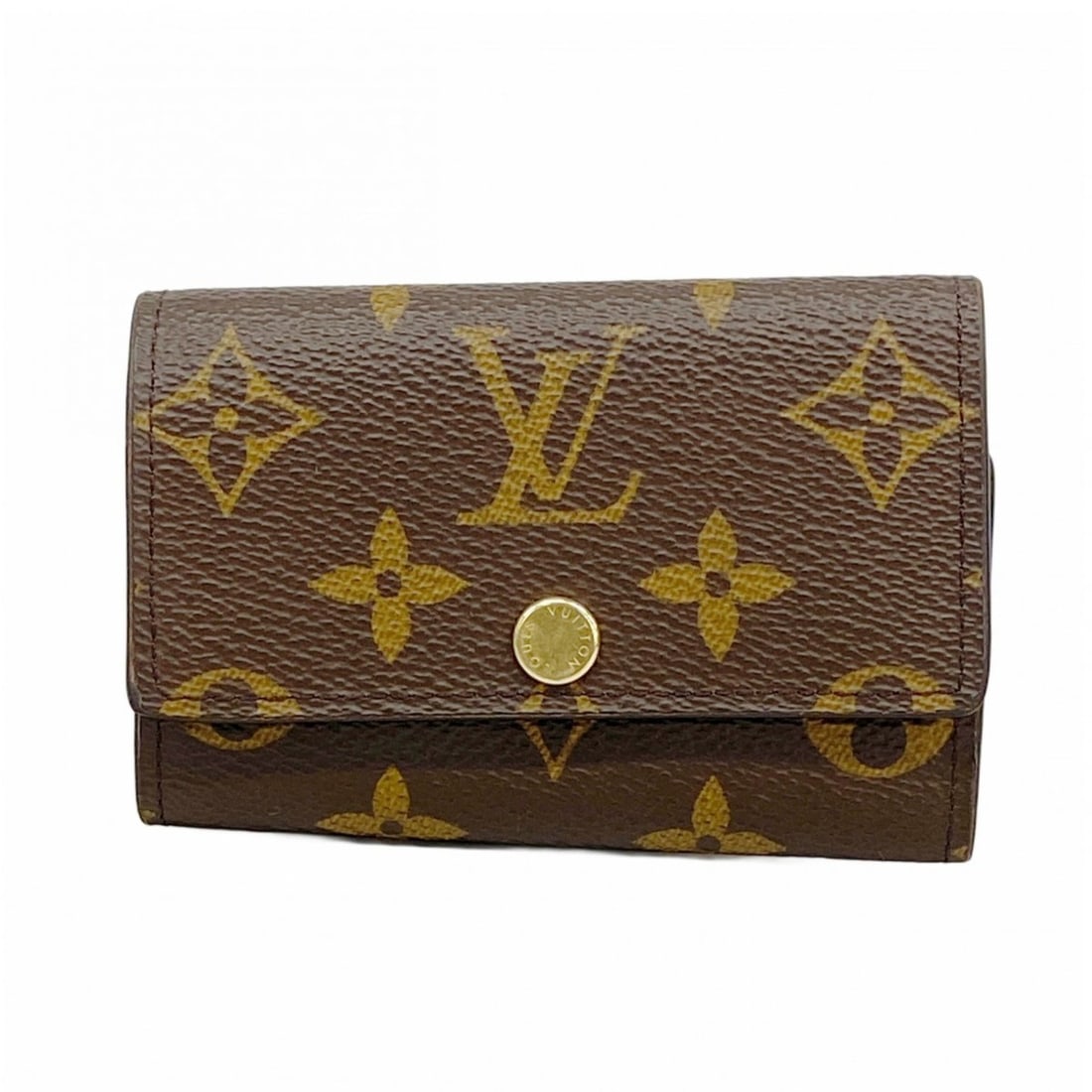 Louis Vuitton Monogram Multicle 6 Key Case, M62630, Brown, for Men and Women