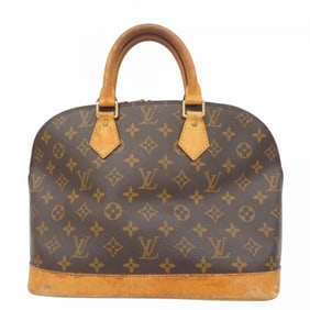 Louis Vuitton Monogram Alma Handbag M51130 Brown Women's