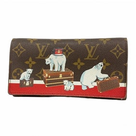 Louis Vuitton Monogram Portefeuille Sarah Long Wallet M62086 Brown Women's