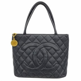 Chanel Reissue Tote Bag, Caviar Skin, Black, Women's