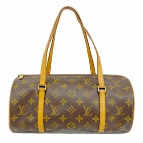 Louis Vuitton Monogram Papillon 30 Handbag M51385 Brown Women's