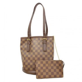 Louis Vuitton Damier Marais Tote Bag N42240 Ebene Women's