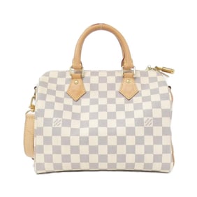Louis Vuitton Damier Azur Speedy Bandouliere 25cm N40608 Boston Bag