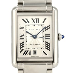 Cartier Tank Must XL WSTA0053 Stainless Steel Automatic Watch