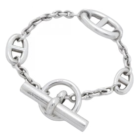 Hermes Chaine d'Ancre Farandole Bracelet, Silver 925, Women's