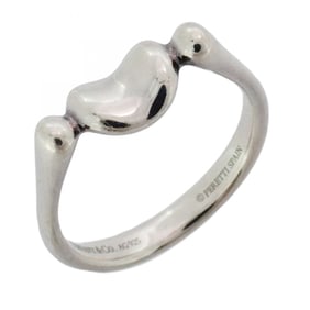 Tiffany Bean Ring, Silver 925, Size 11, Women's