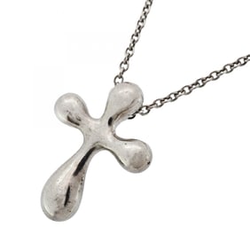 Tiffany Small Cross Necklace in Silver 925 for Women