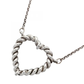 Tiffany Twisted Heart Necklace in Silver 925 for Women