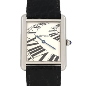 Cartier Tank Solo Index Animation W5200017 Stainless Steel Quartz Watch