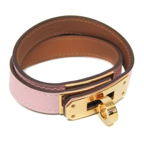 Hermes Kelly Mini Kelly Double Tour Swift Leather Bangle Pink,Rose Sakura