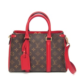 Louis Vuitton Monogram Sufflo NV BB M44818 Women's Handbag,Shoulder Bag Brown,Red Color