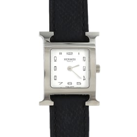 Hermès H Watch HH1.210 SS Quartz Wristwatch