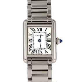 Cartier Tank Must SM WSTA0051 Stainless Steel Quartz Watch