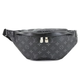 Louis Vuitton Monogram Eclipse Discovery Bumbag PM Body Bag in Black and Grey (M46035) with RFID