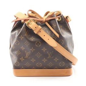 Louis Vuitton Noe BB Shoulder Bag, Coated Canvas and Leather, Monogram, Women's, Brown, M46983