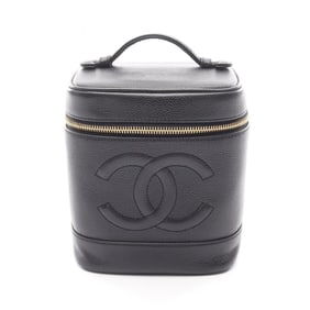 CHANEL Coco Mark Handbag Bag in Caviar (Grained Calfskin) Black, Women's A01998