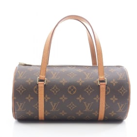 Louis Vuitton Papillon 26 Monogram Handbag, Coated Canvas and Leather, Brown, M51386, Women's