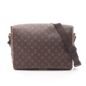 Louis Vuitton Abess Shoulder Bag, Coated Canvas and Leather, Monogram, Brown, M45257, for Men Women