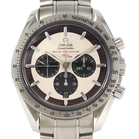 Omega Speedmaster Schumacher Special Edition 3853.32 Stainless Steel Automatic Watch