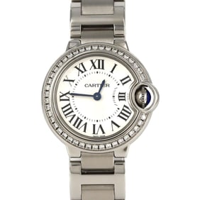 Cartier Ballon Bleu SM D W4BB0015 Stainless Steel Quartz Watch