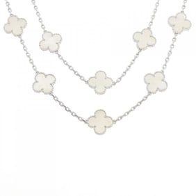 Van Cleef & Arpels Vintage Alhambra 20 Motif Necklace