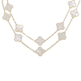 Van Cleef & Arpels Vintage Alhambra 20 Motif Necklace