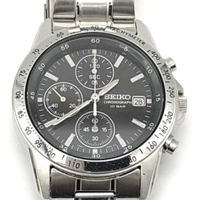 SEIKO 7T92-0DW0 Wristwatch Silver Seiko