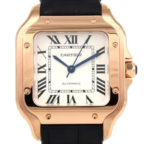 Cartier Santos de MM PG WGSA0012 PG/RG Automatic Watch