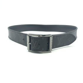LOUIS VUITTON M9044 Monogram Eclipse Santur Reverso Belt Size 90 36 Louis Vuitton