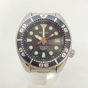 SEIKO Prospex Diver Scuba Watch 6R15-00G0 Silver Automatic