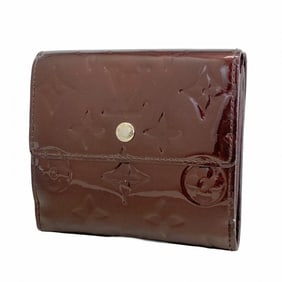 Louis Vuitton Vernis Portefeuille Elise Tri-fold Wallet M93523 Amaranth Women's