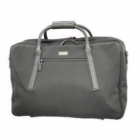 Gucci Boston Bag 002689 Nylon Black Men's Women's P1852292