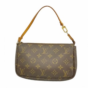Louis Vuitton Monogram Pochette Accessoires M51980 Brown Women's Bag P1849583