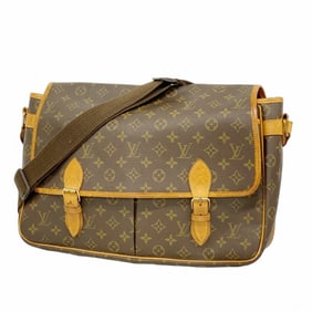 Louis Vuitton Monogram Gibessier GM Shoulder Bag M42249 Brown Women's P1849000