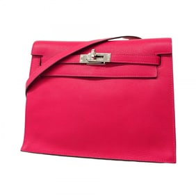 Hermes Hermès Kelly Dance Shoulder Bag in Evercolor Raspberry with Z Stamp for Women