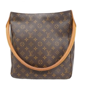 Louis Vuitton Monogram Looping GM Shoulder Bag M51145 Brown Women's