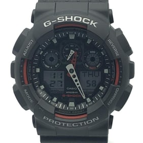 Casio G-SHOCK Watch GA-100-1A4JF Quartz Black G-Shock