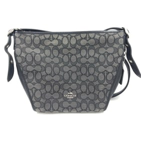 COACH Signature Shoulder Bag, Outline, Gray, H1780-25697