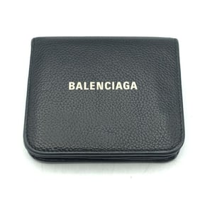 BALENCIAGA Everyday Cash Bifold Wallet 594216 Black Balenciaga
