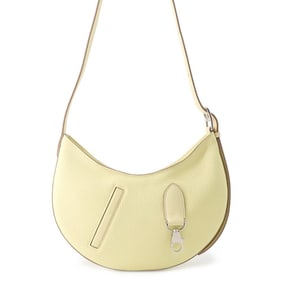 Petit Arson Jaune Milton Shoulder Bag / Taurillon Clemence Double Stamp
