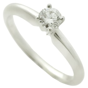 Like new Blue Nile 2.0g ring in 14K gold with a 0.23ct solitaire diamond (F-VS1-EX), size 8, single