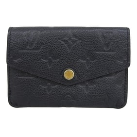Louis Vuitton Monogram Empreinte Pochette Clé M60633 Coin Case, Leather, Noir